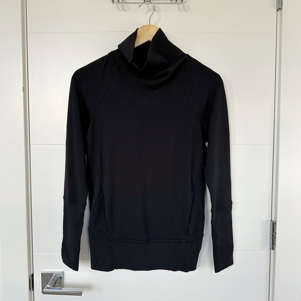Lululemon High Lines Pullover Black Size 2